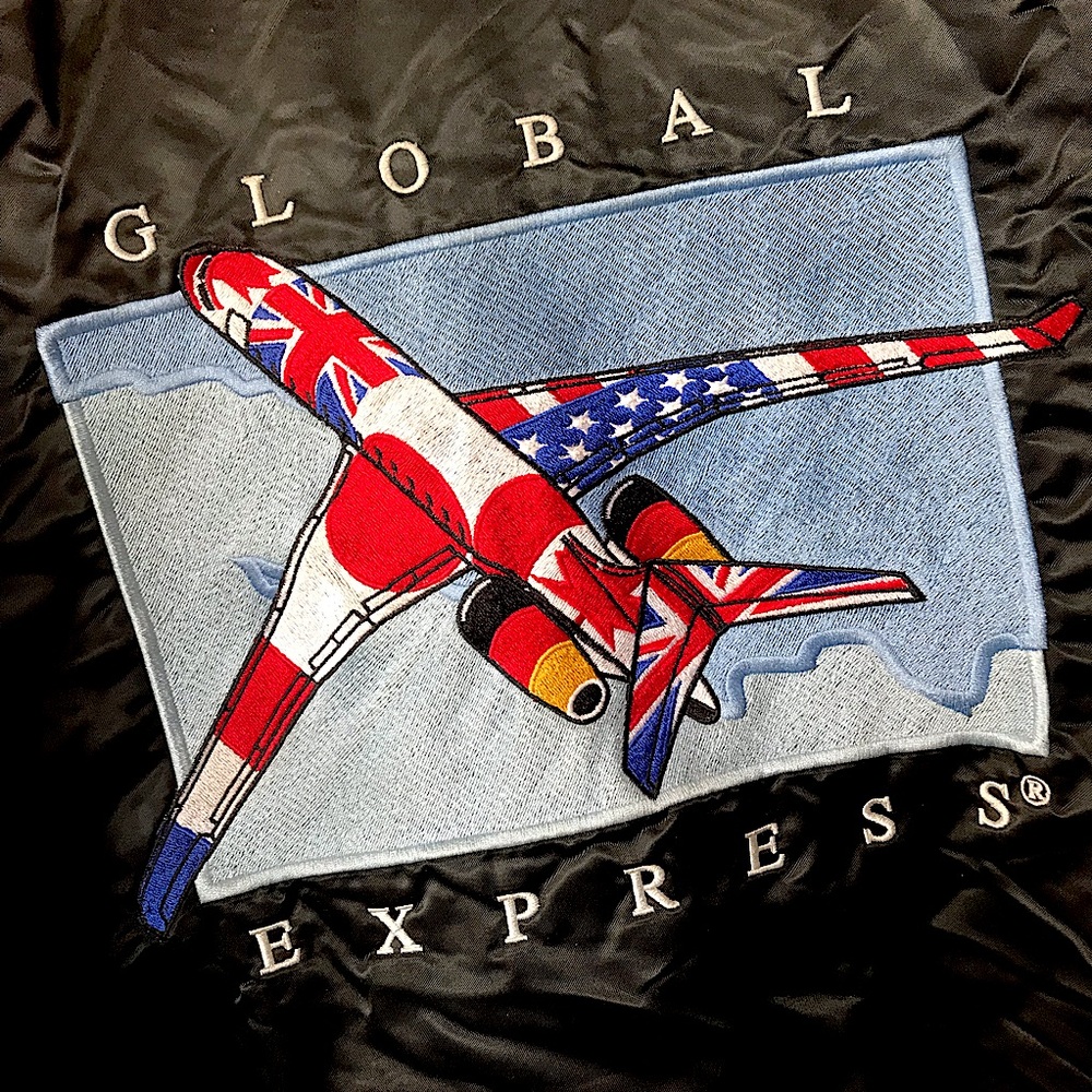 Bomber Flight Jacket with Patches!